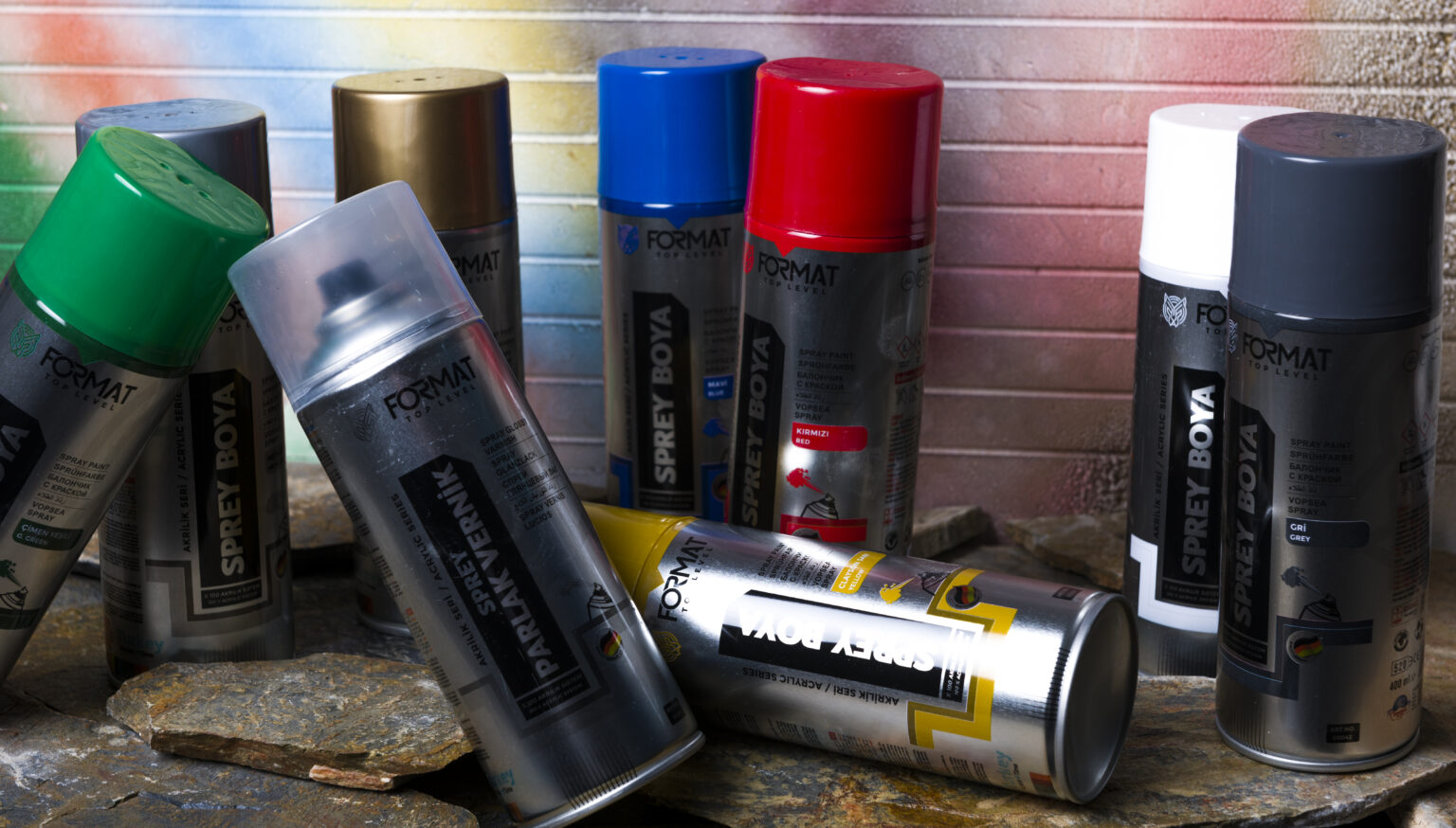 Sprey boya ve bakım kimyasalları